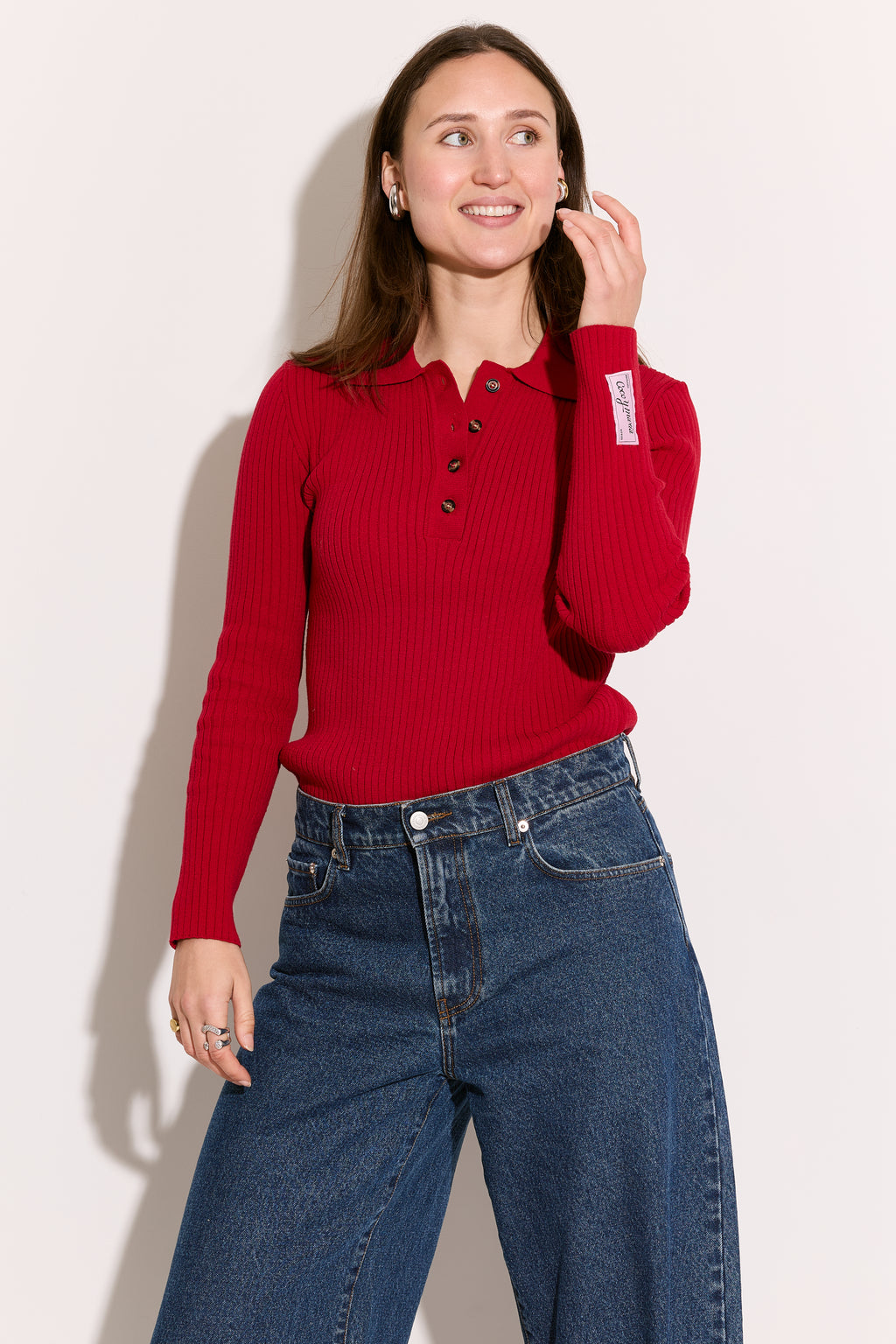 Lemonie Polo Red