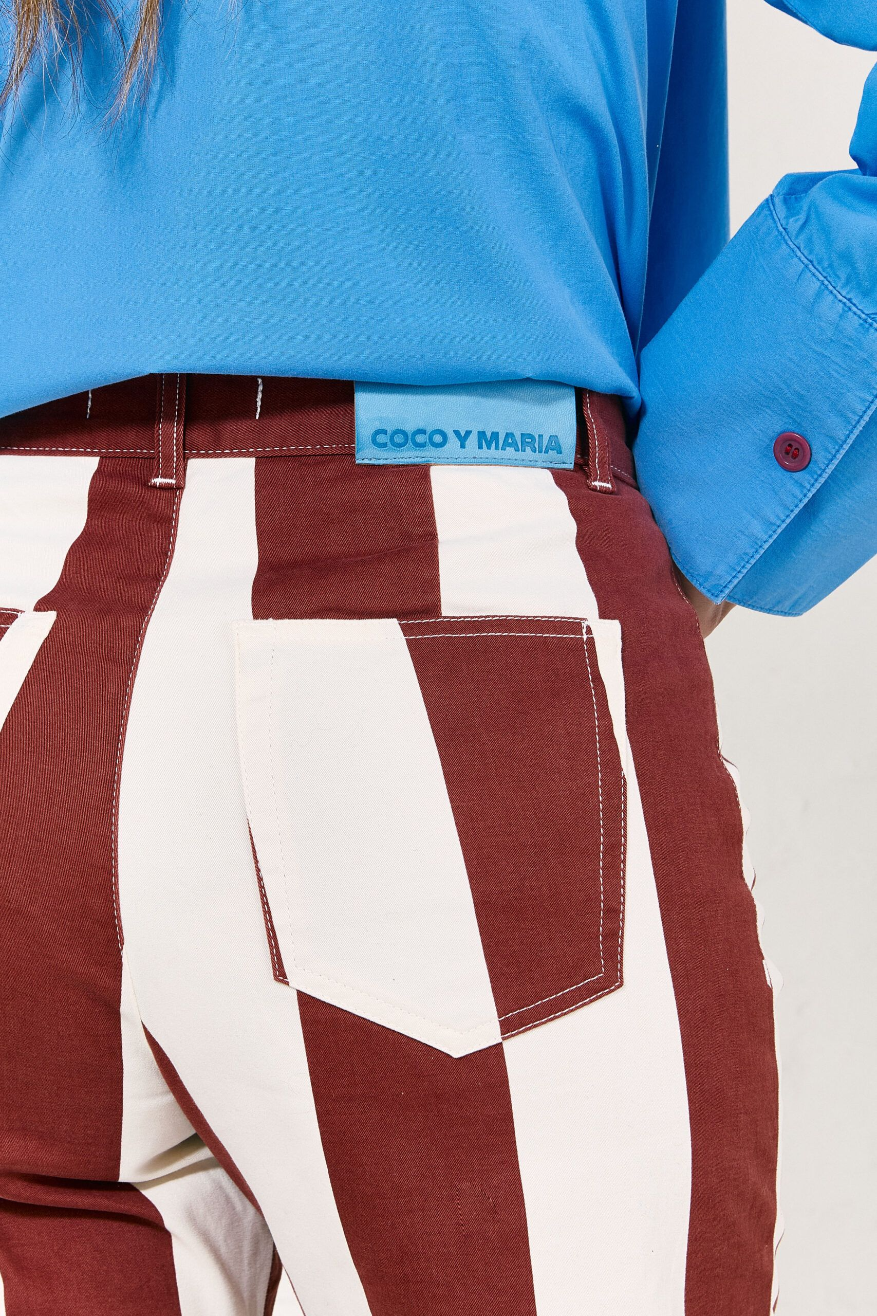 Camilla Pants Bordeaux