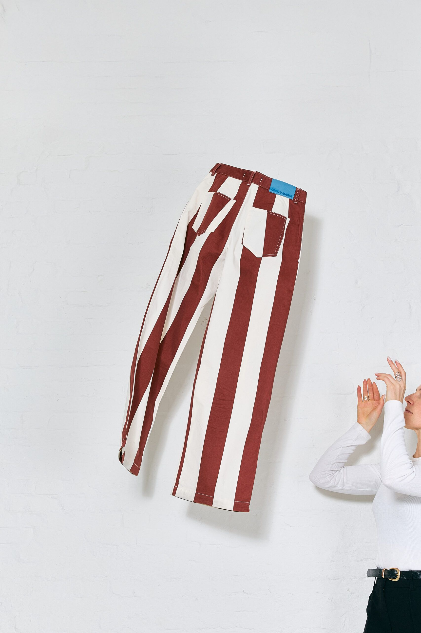 Camilla Pants Bordeaux