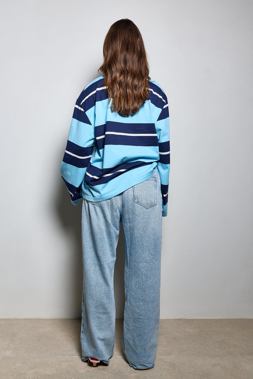 EMILIA LONG-SLEEVE STRIPED