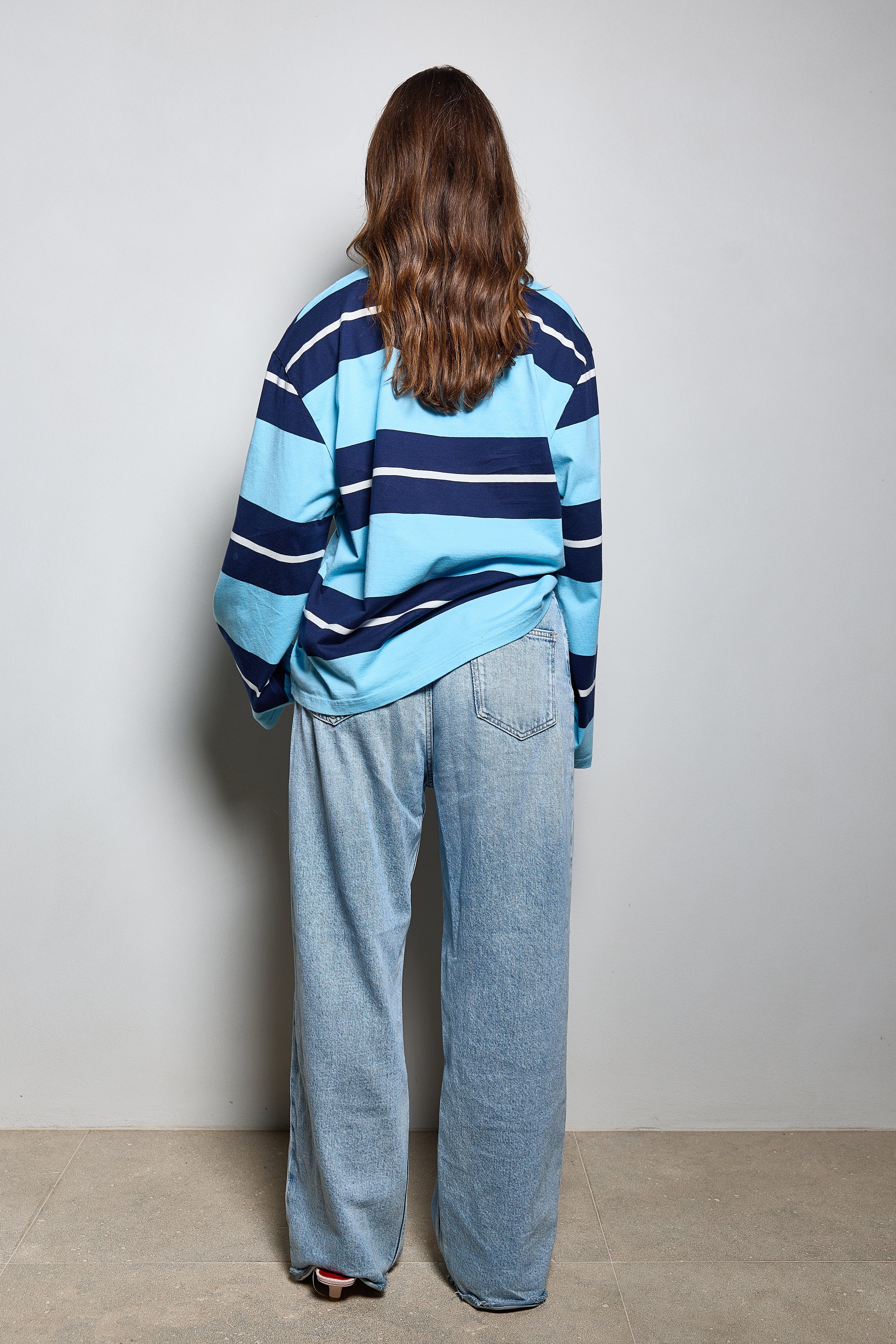 EMILIA LONG-SLEEVE STRIPED