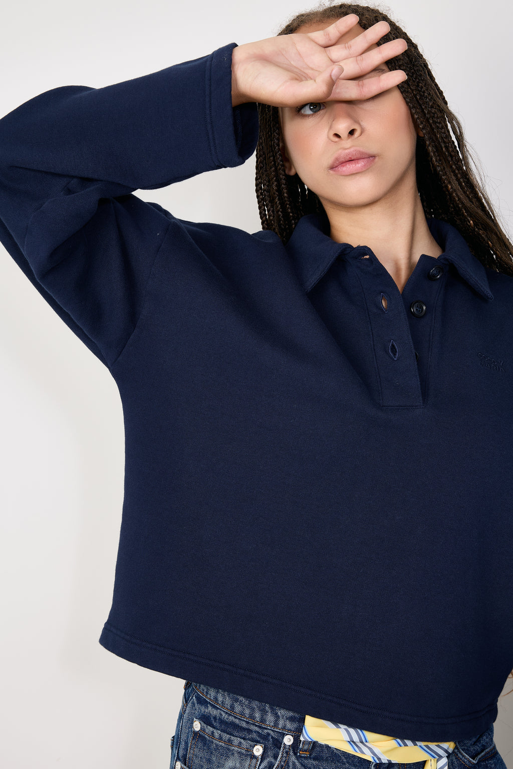 Coco polo navy blue