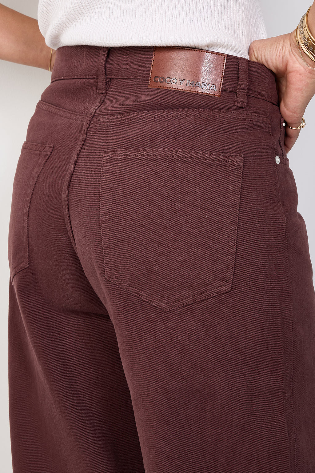 Otilia denim brown