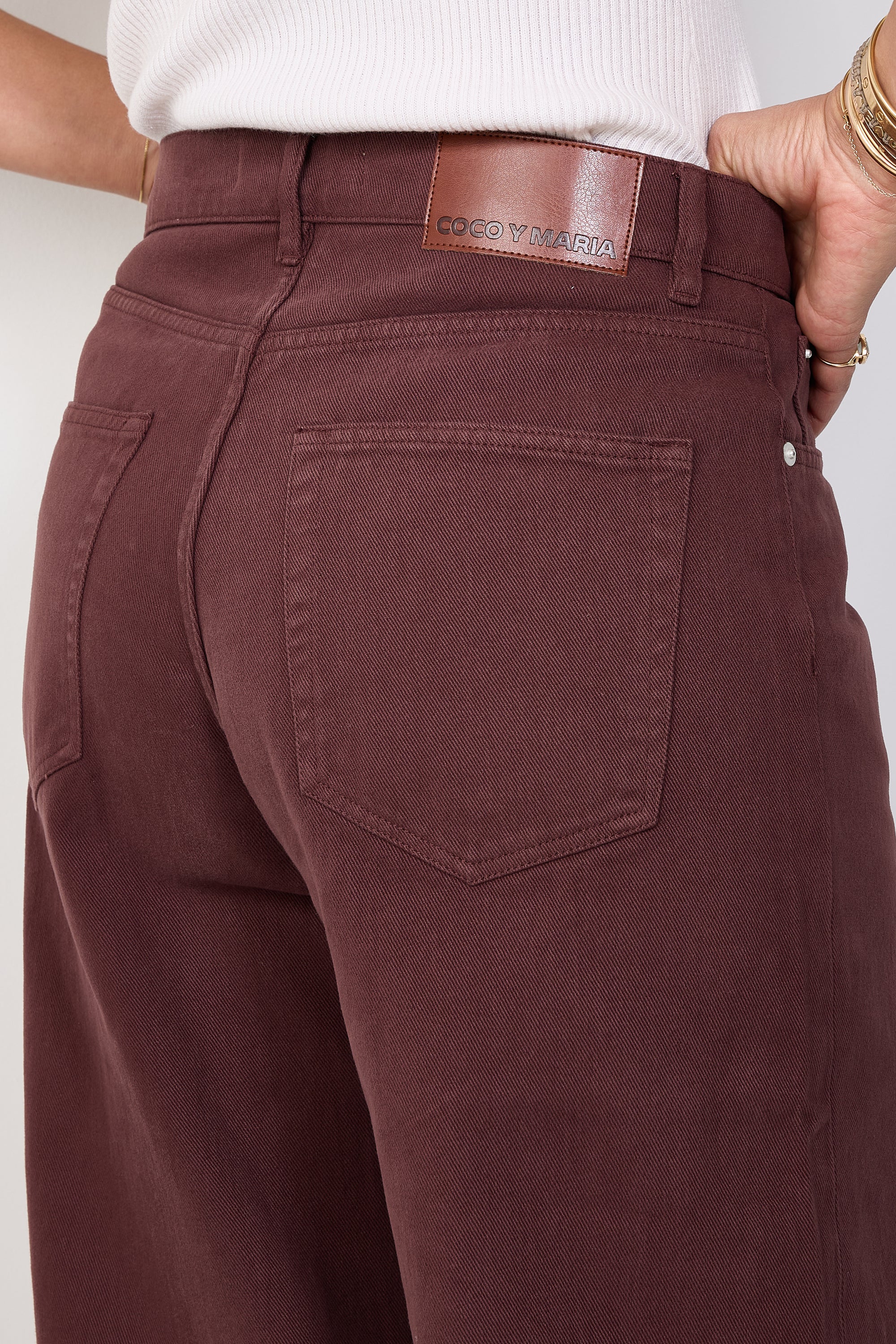 Otilia denim brown