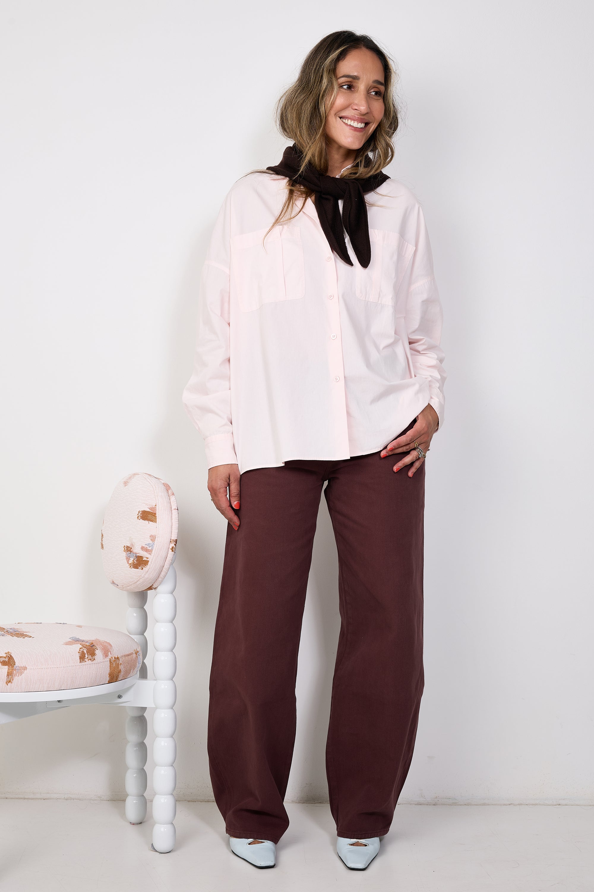 Lia Knit Brown