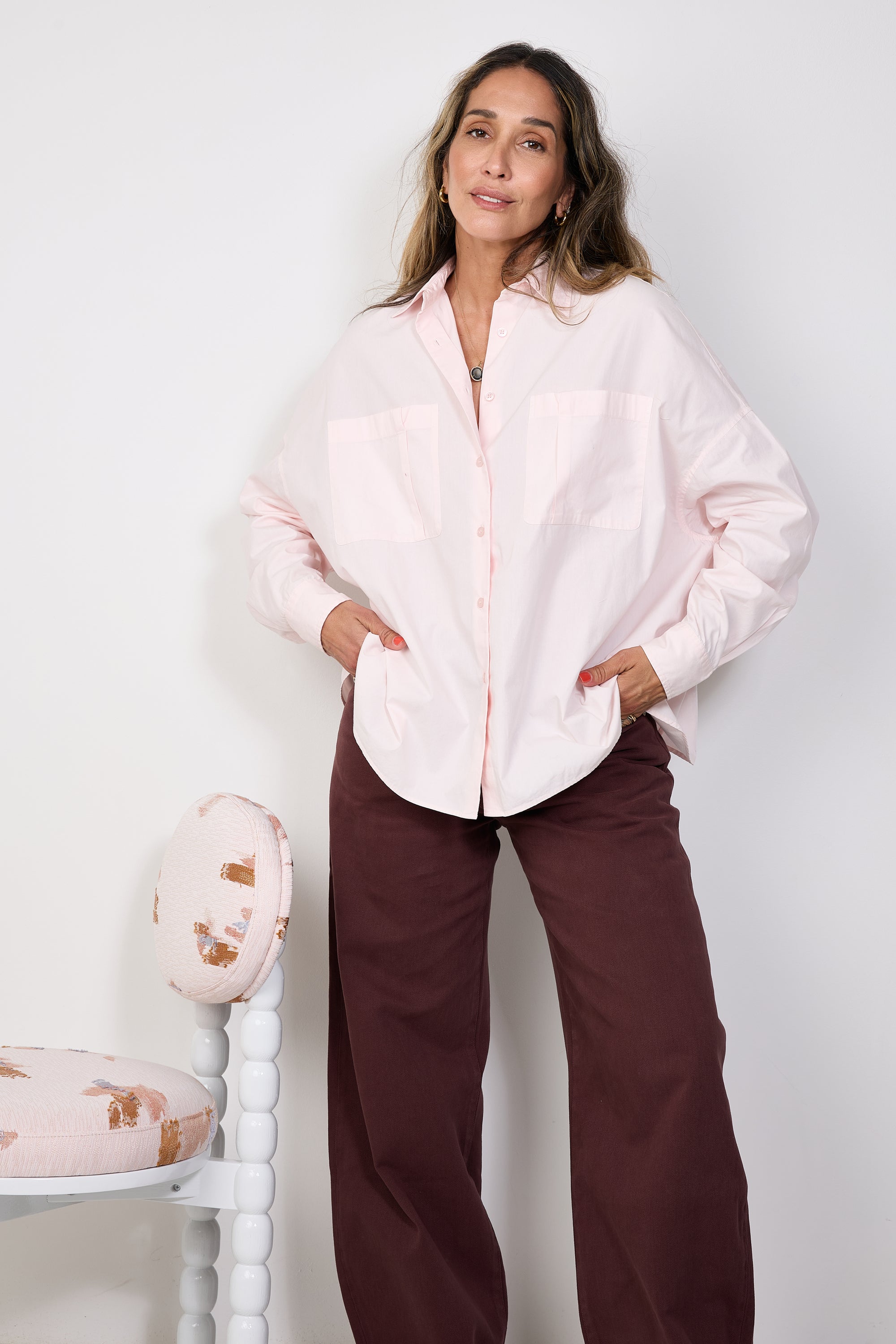 Elena shirt pink