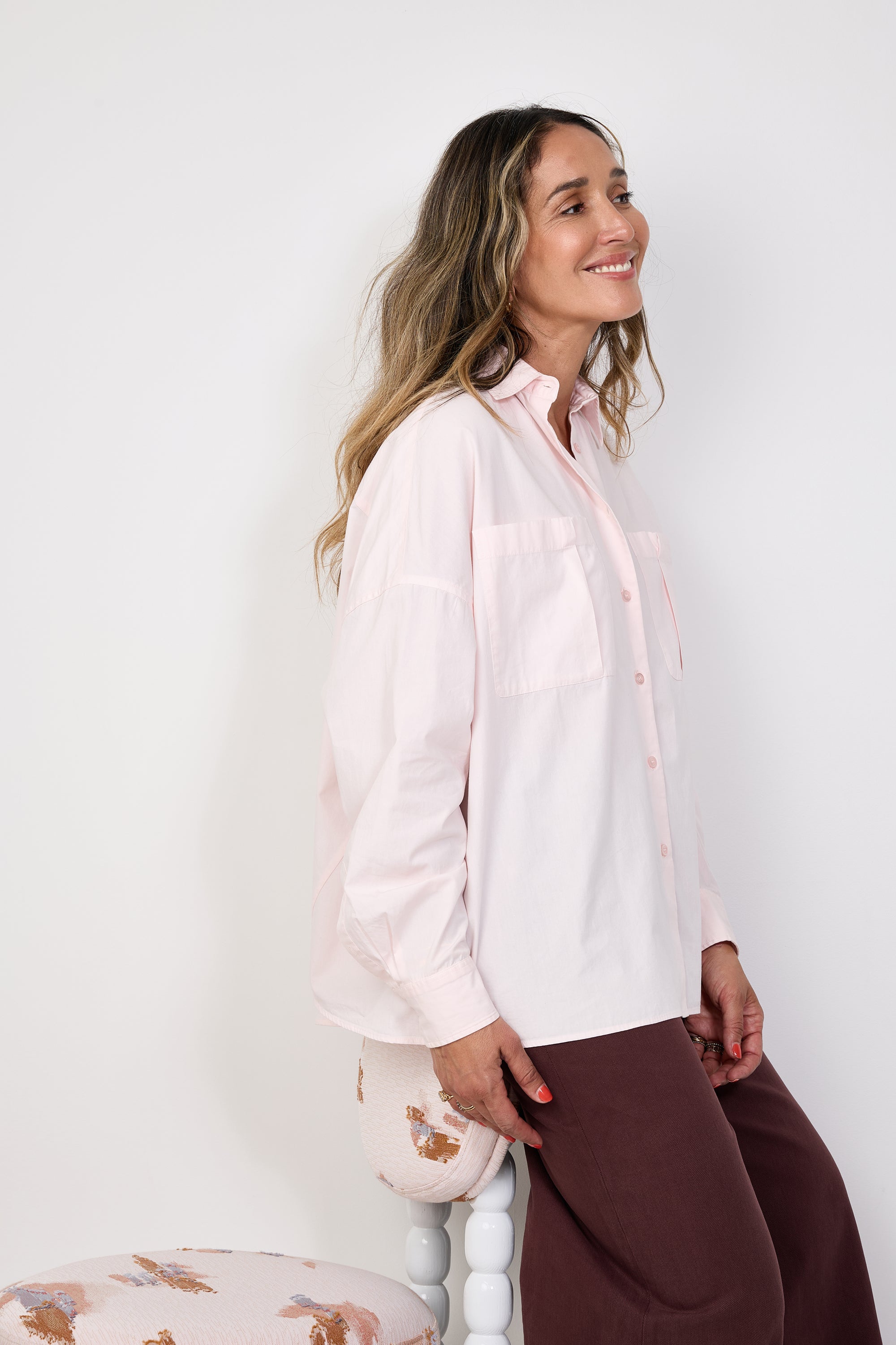 Elena shirt pink