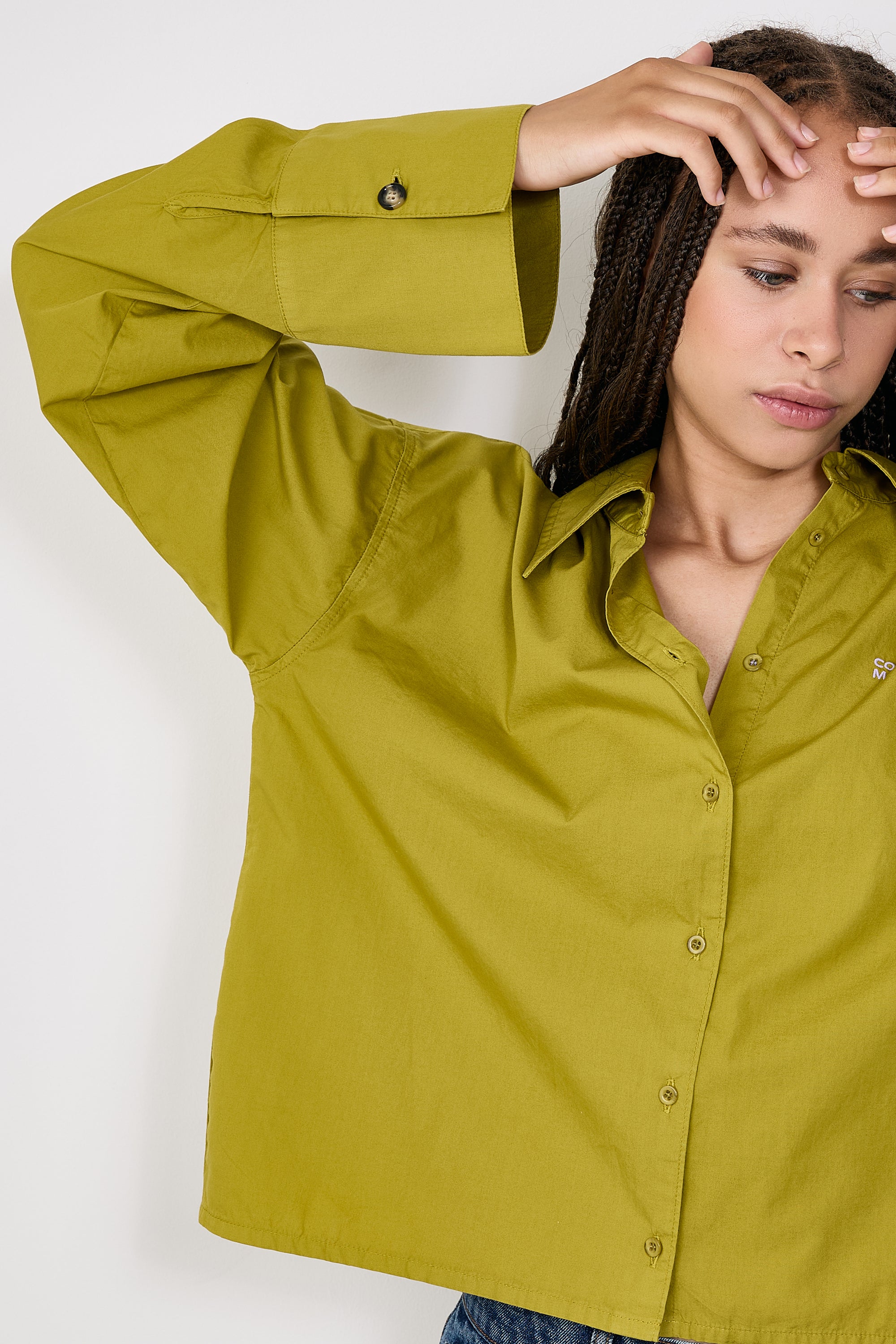 La camisa pistachio
