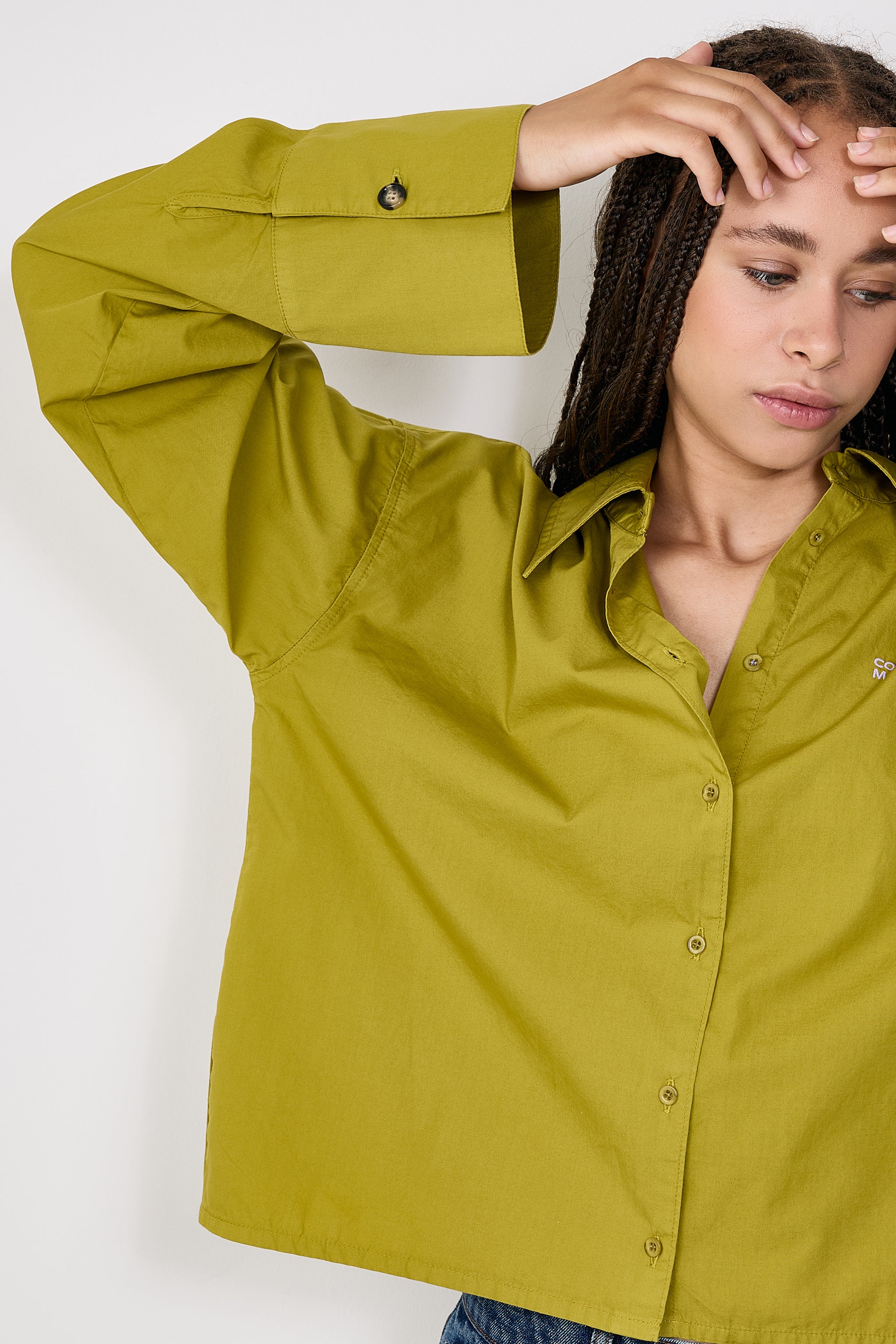 La camisa pistachio