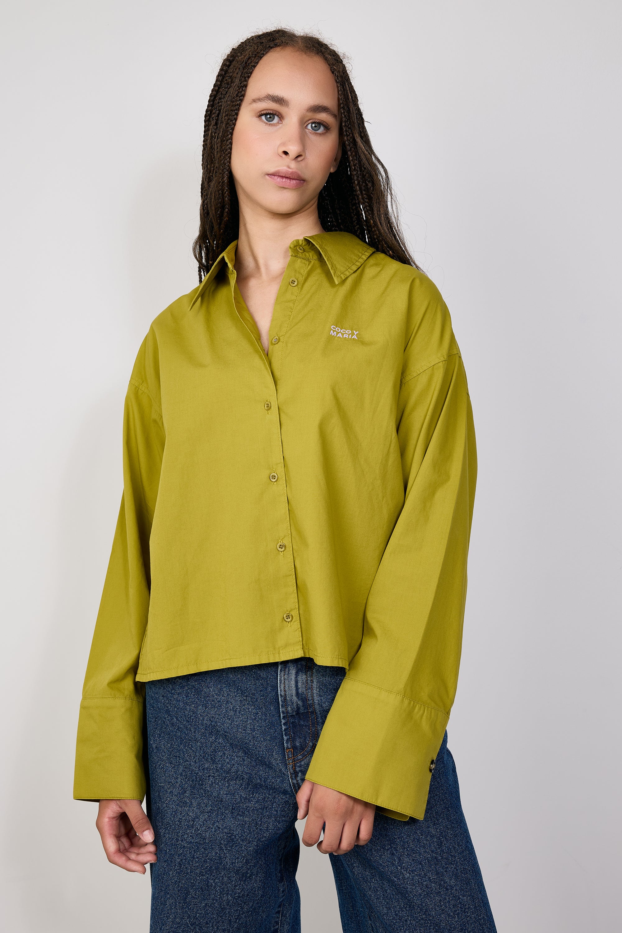 La camisa pistachio
