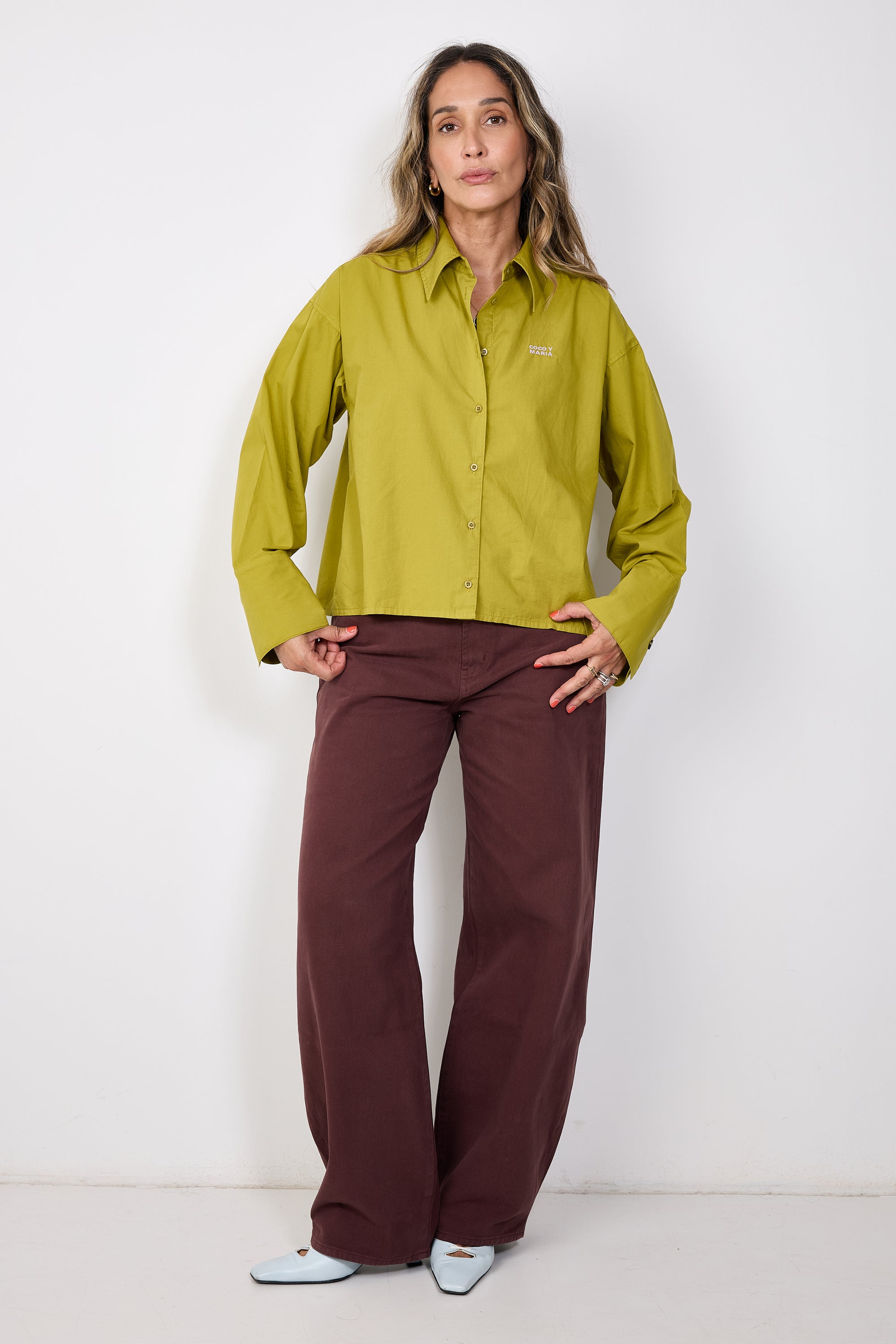 La camisa pistachio