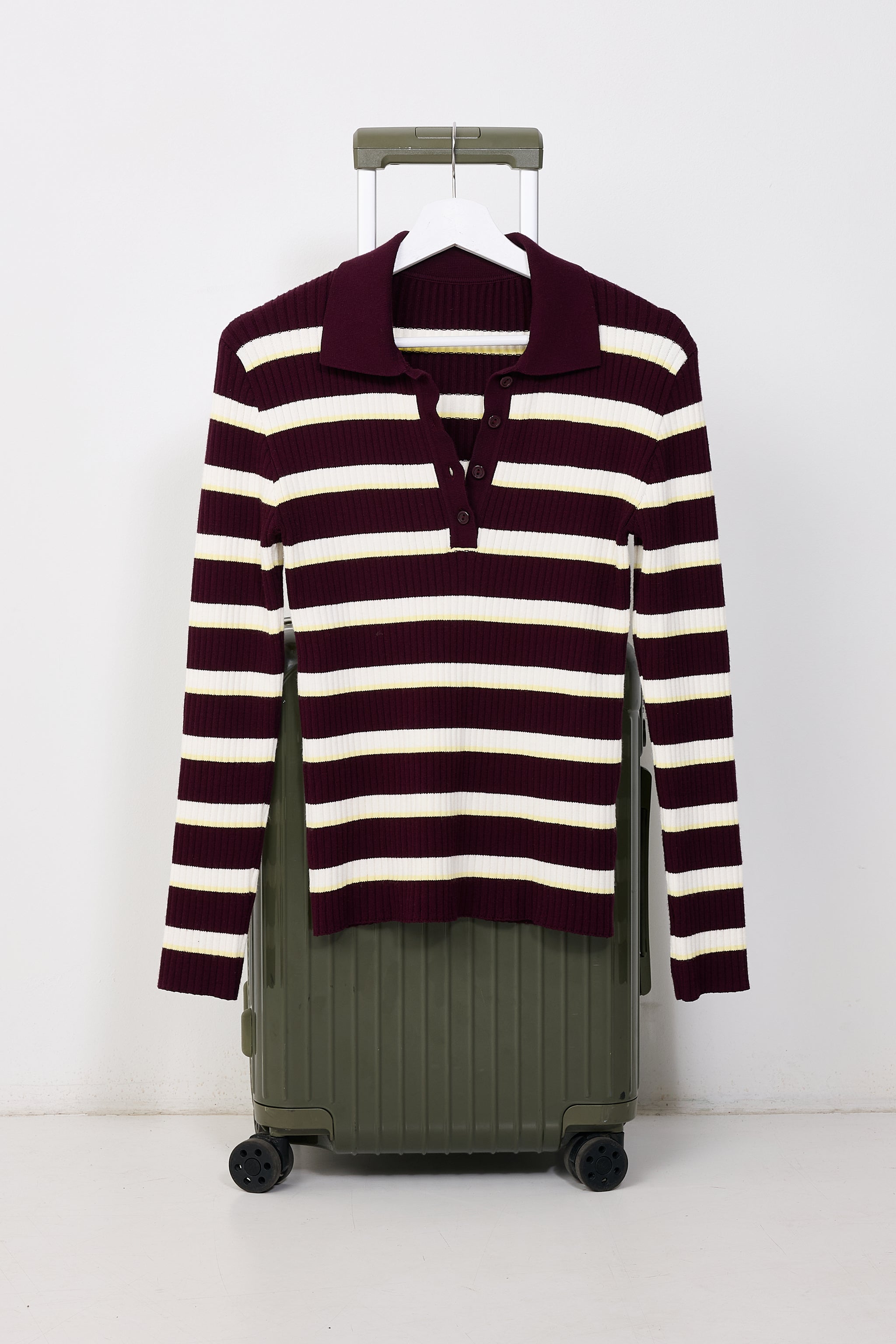 Lemonie polo bordeaux lemon