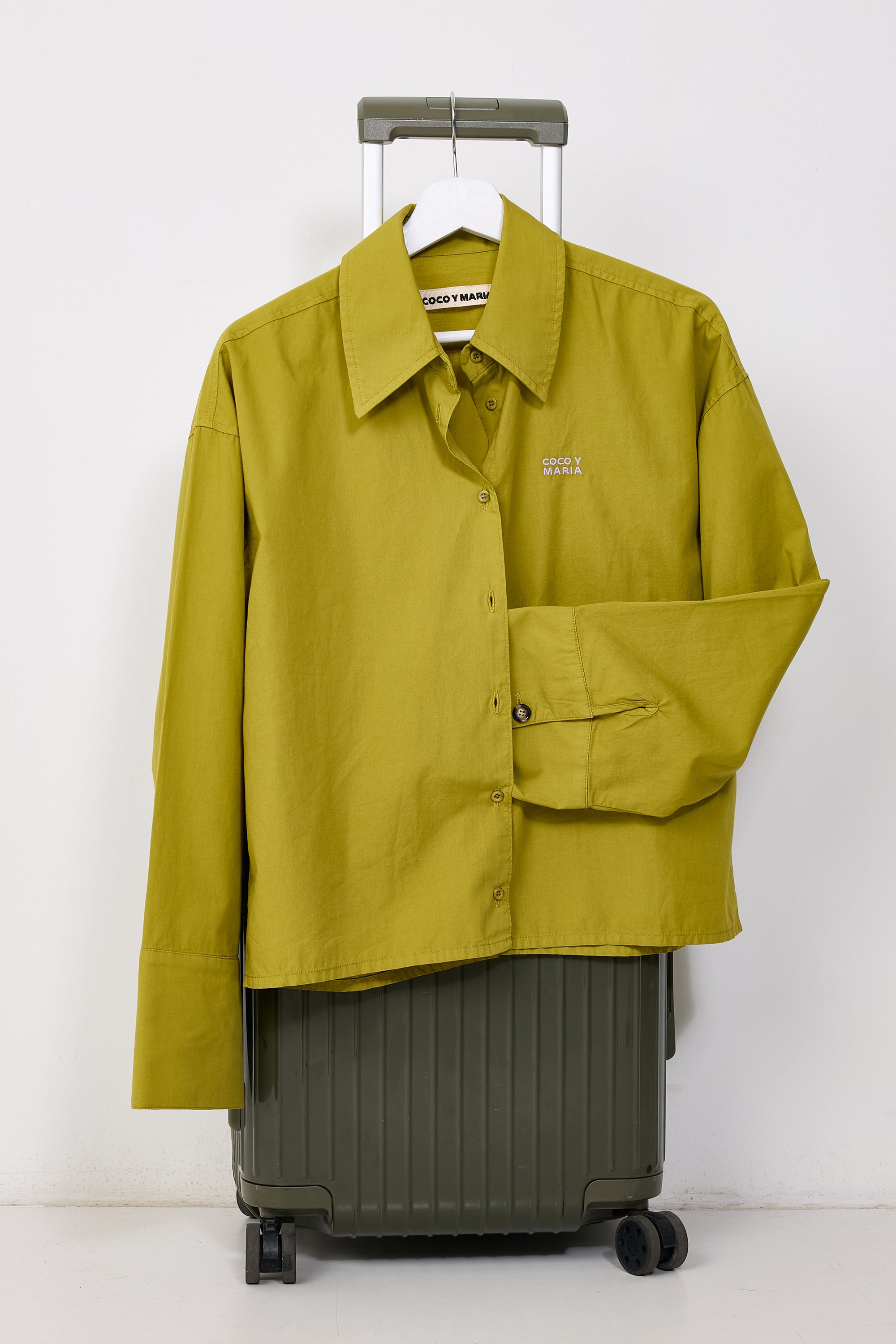 La camisa pistachio
