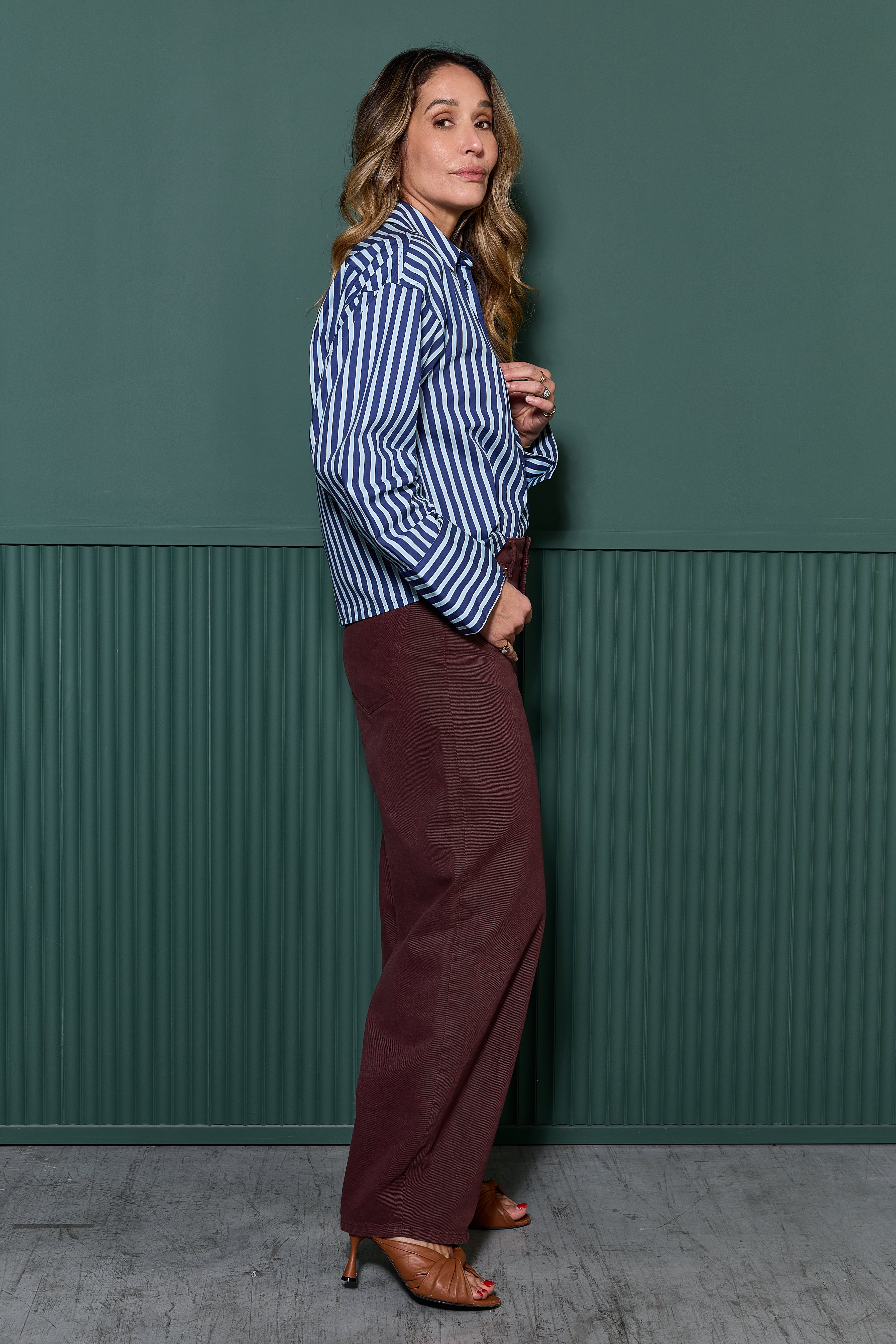 La Camisa Classic Blue Stripe