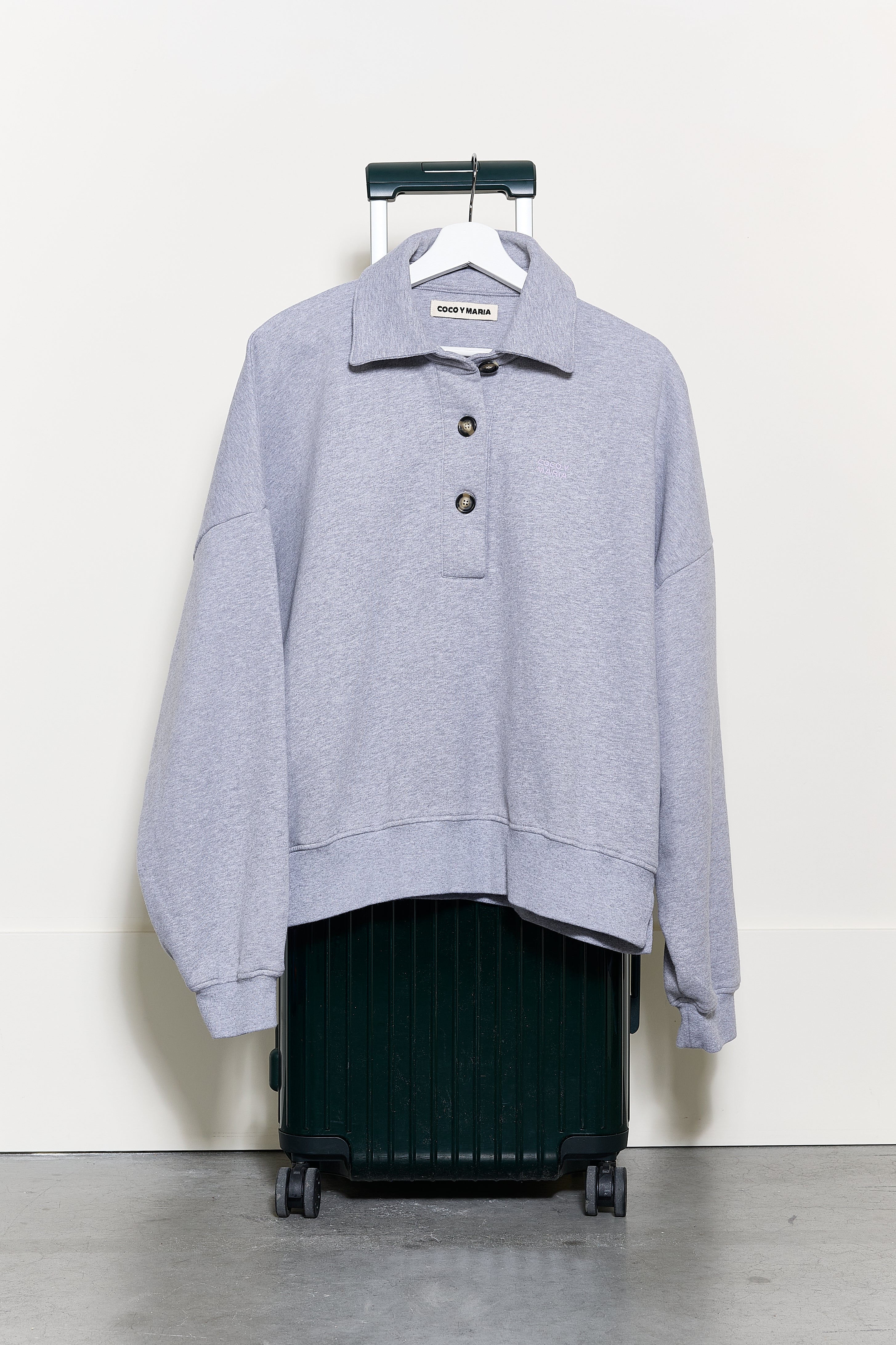 Hugo Polo Grey Melange