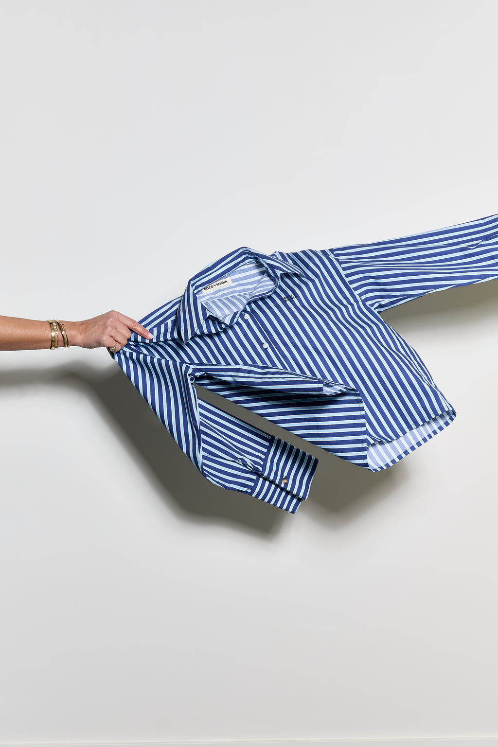 La Camisa Classic Blue Stripe