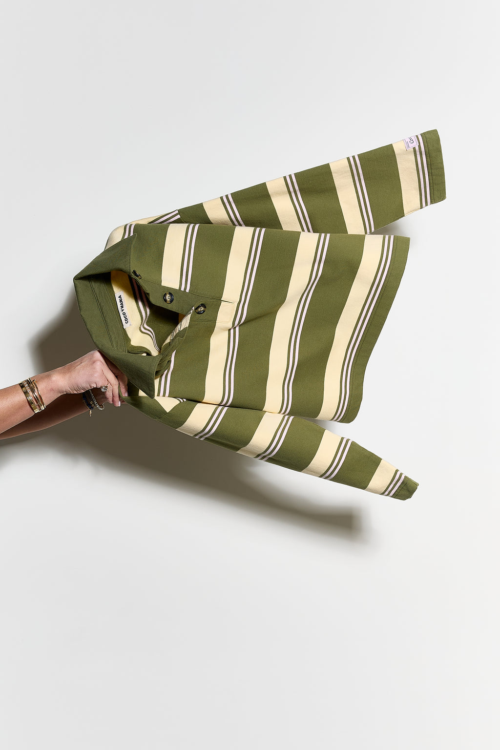 Coco Polo Khaki Stripe