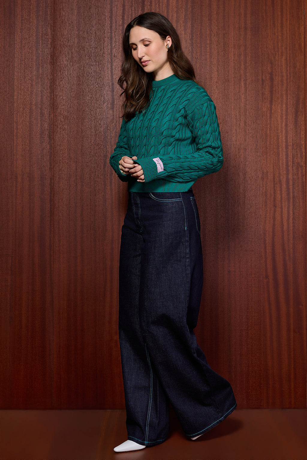 JANE KNIT GREEN