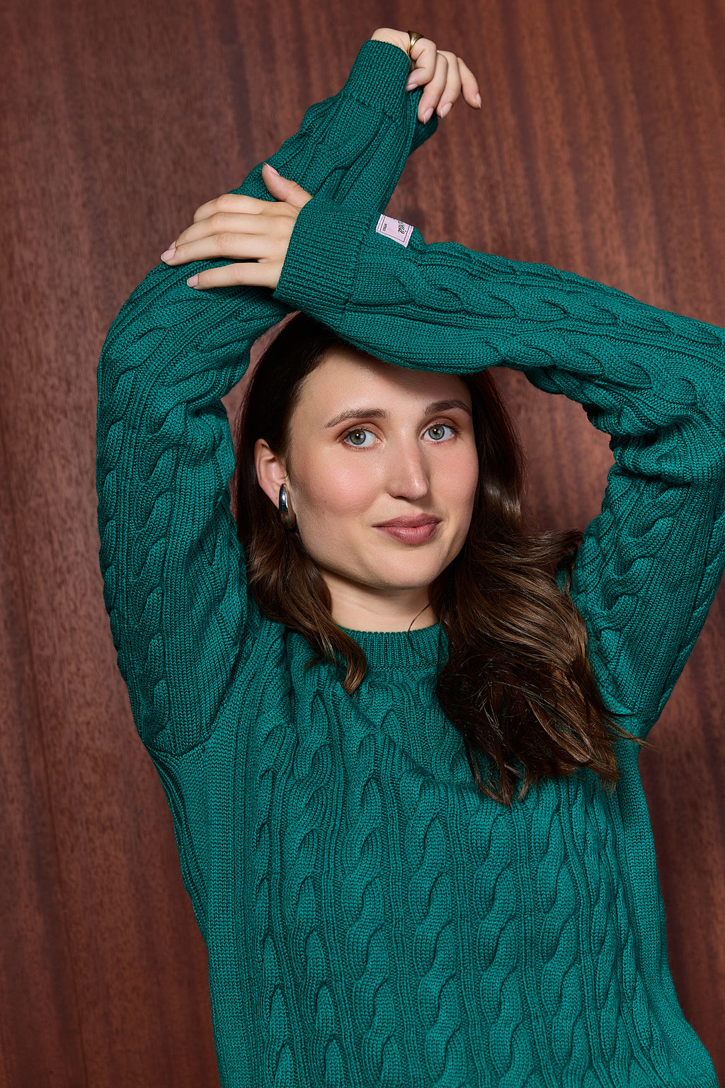 JANE KNIT GREEN