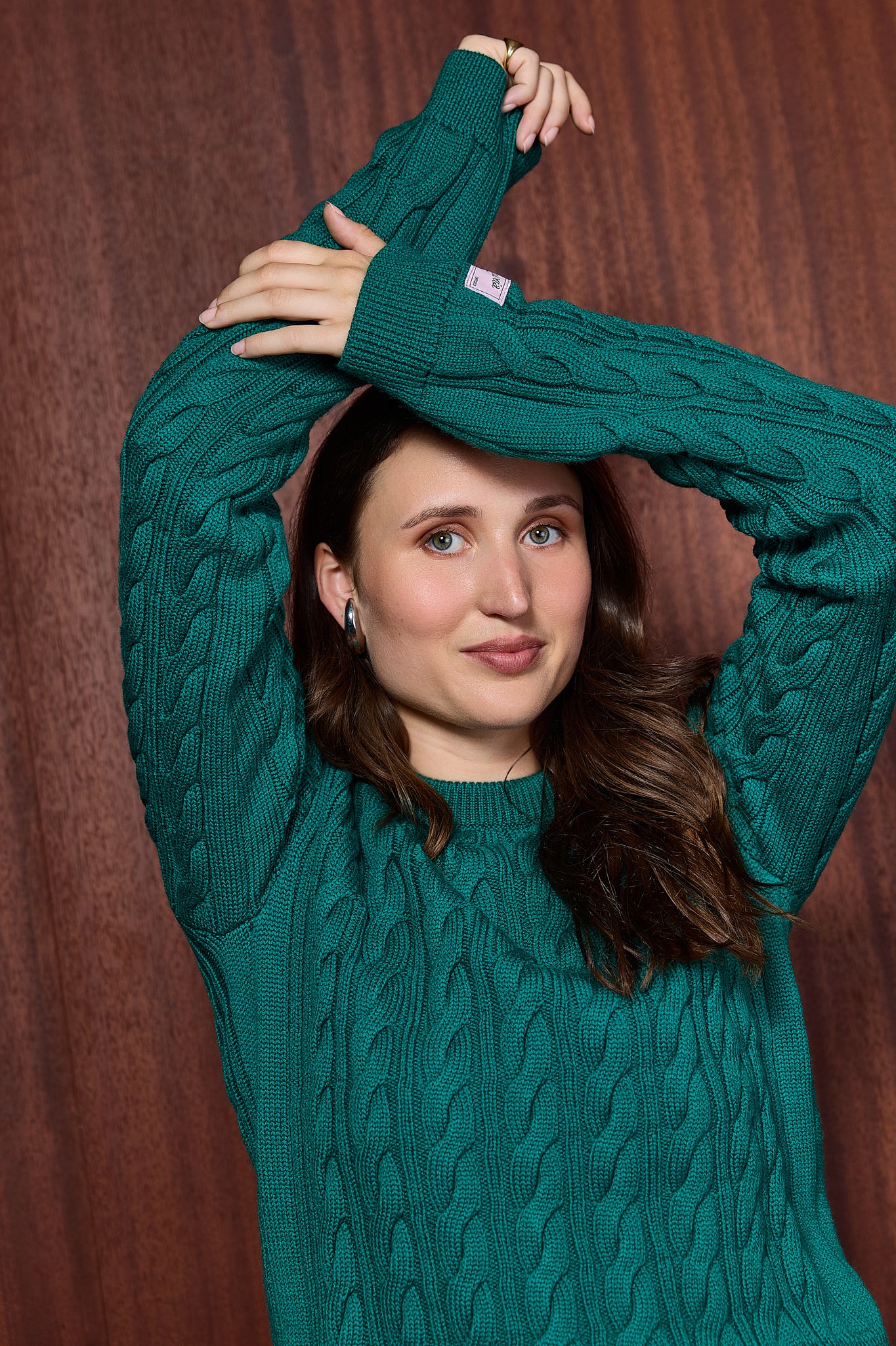 JANE KNIT GREEN