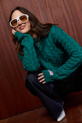 JANE KNIT GREEN