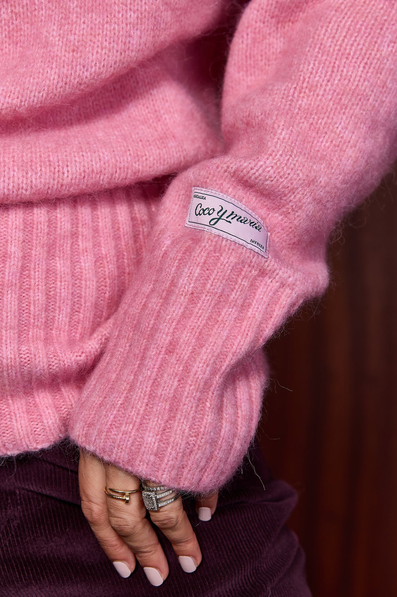 JEANET KNIT PINK