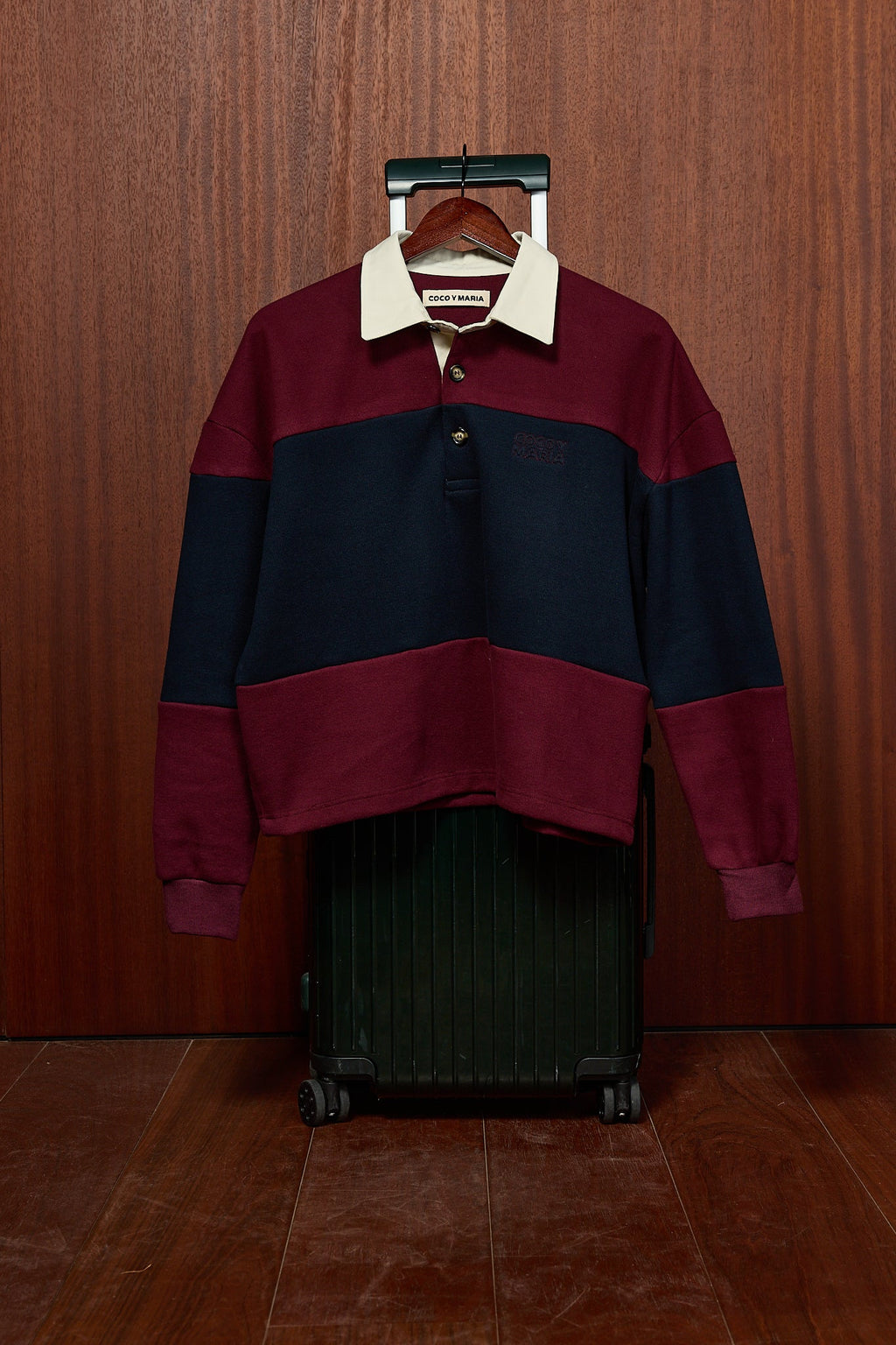 COCO POLO NAVY BURGUNDY