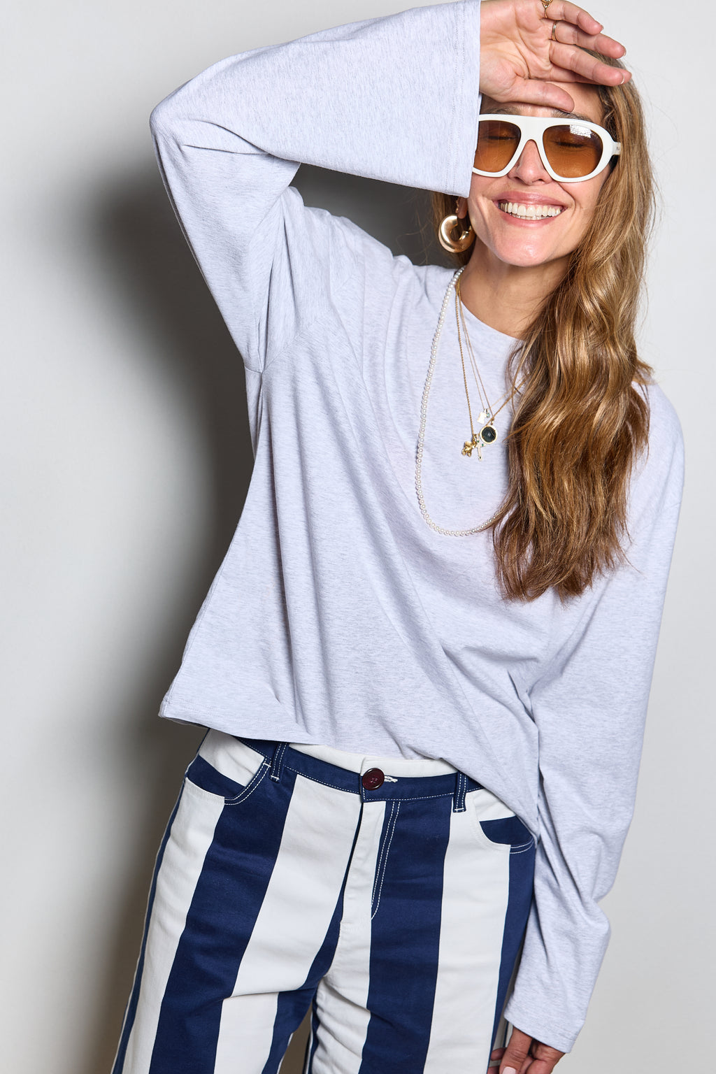 EMILIA LONG-SLEEVE GREY