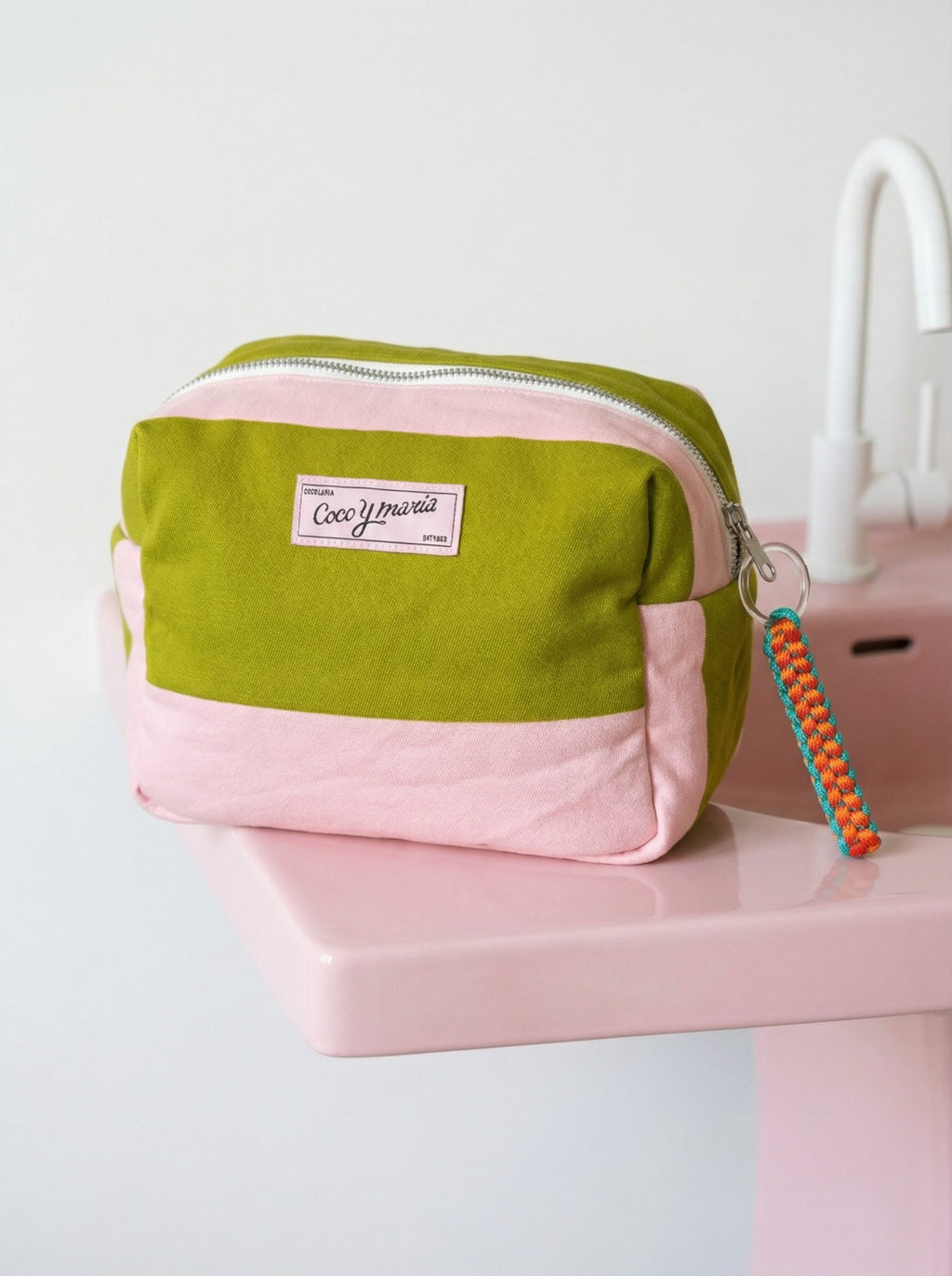 BANDITA MAKE-UP BAG Pink-Pistache