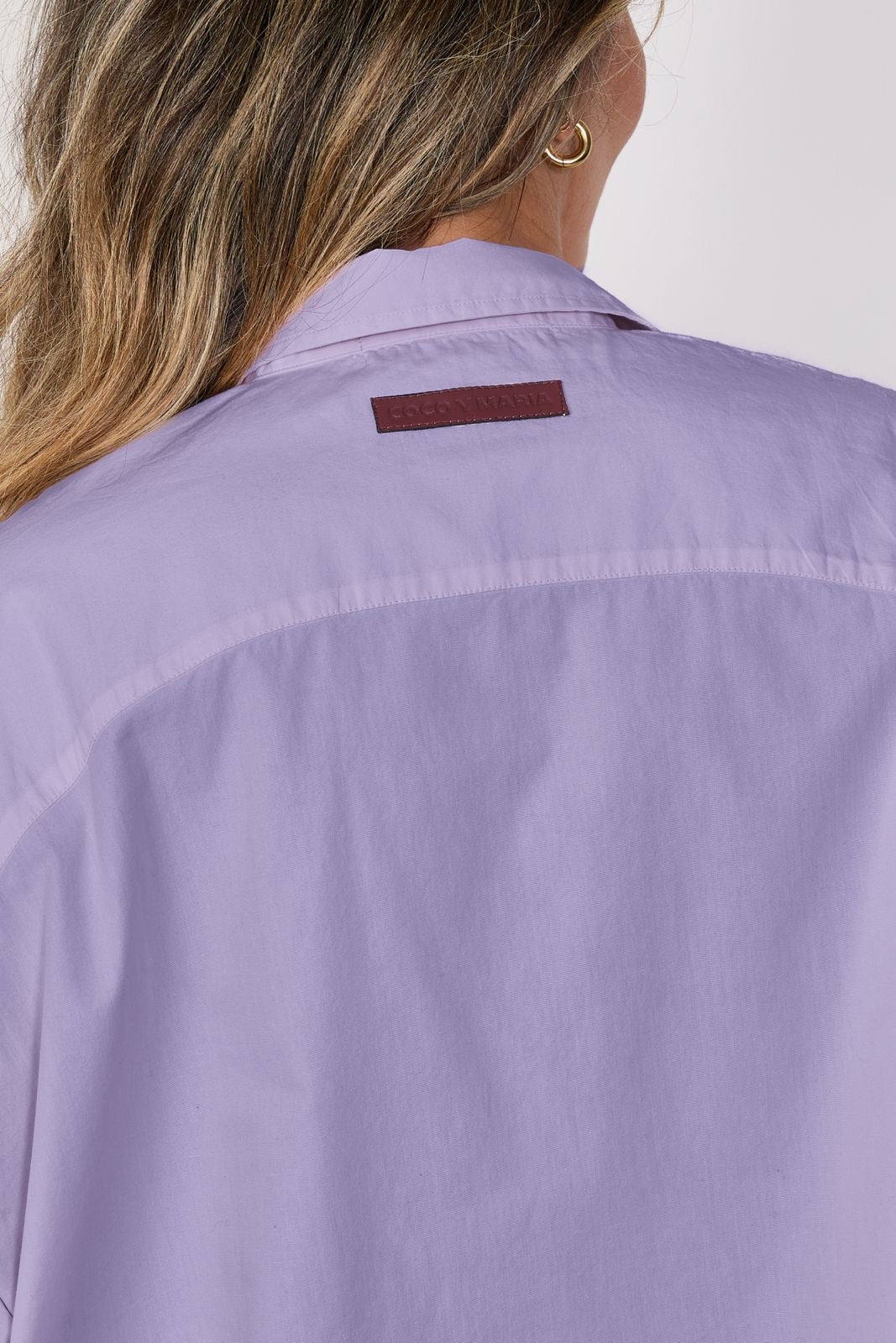 Elena shirt purple
